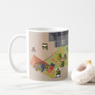 Mug Carte jardin Pastory Koffie et Thee