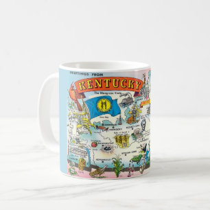 Mug Carte Kentucky