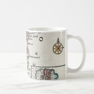 Mug Carte : L'Amérique du Nord, C1700