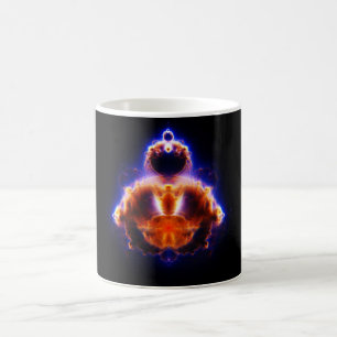 Mug Carte Mandelbrot Gautama Buddha réglé de