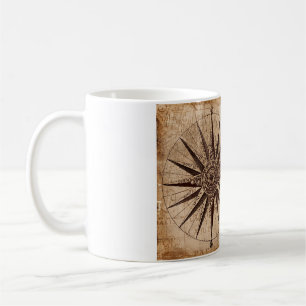 Mug Carte mondiale de l'âge de découverte des navires