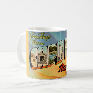 Mug Carte postale rétro de Cape May NJ