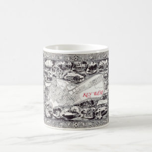 Mug Carte postale vintage West