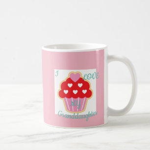 Mug Carte Saint-Valentin Grandgirl Cupcake