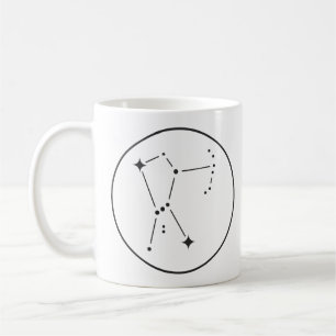 Mug Carte Stellaire Minimale de la Constellation d'Ori