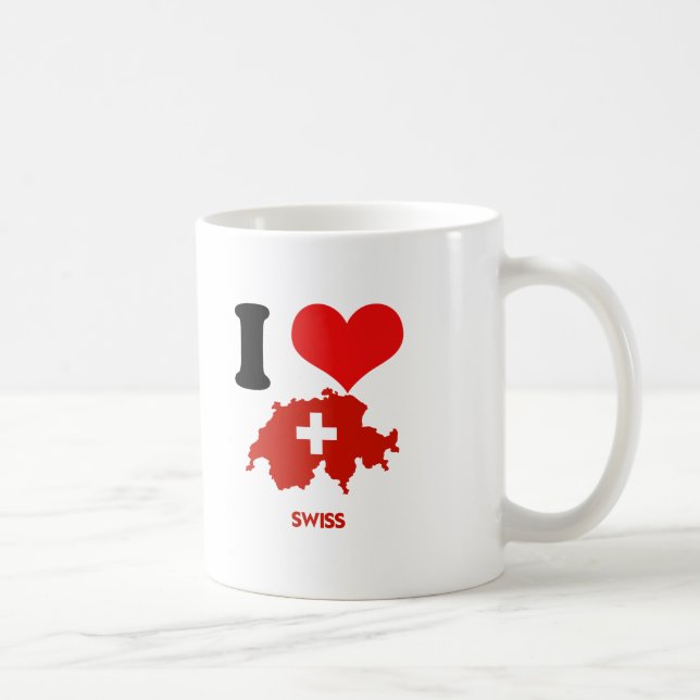 MUG CARTE SUISSE (Droite)