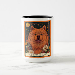 Mug Carte Tarot Chien Chow Cute