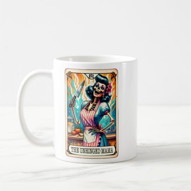 Mug Carte Tarot de maman détachée (Gauche)
