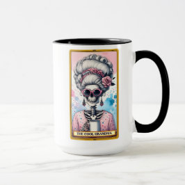 Mug Carte Tarot Drôle/Sarcastique/La grand-mère Cool