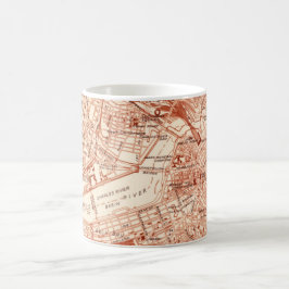 Mug Carte vintage de Boston