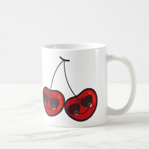 Mug Cartographie Amusante & Cool Cerises Cheeky Avec L