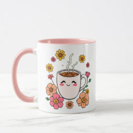Mug Carton adorable au café Kawaii