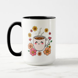 Mug Carton adorable au café Kawaii