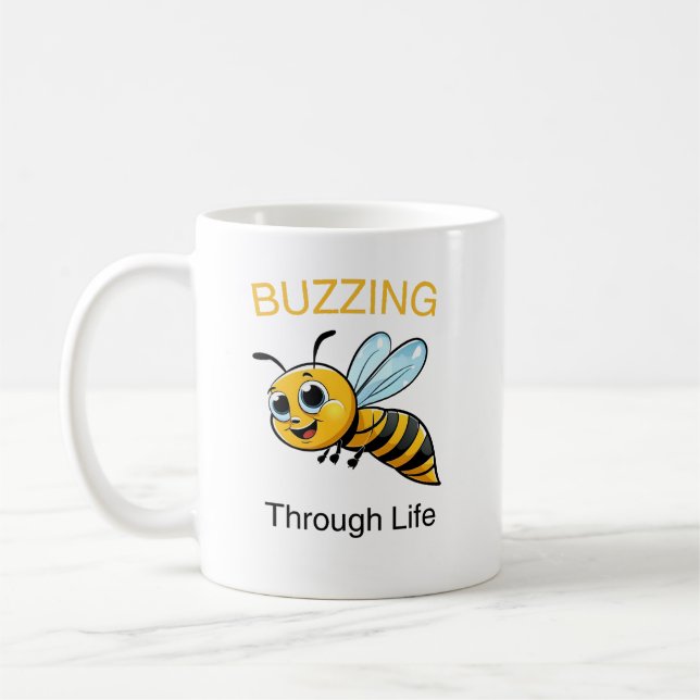 Mug Carton bleu Cuzzing (Gauche)
