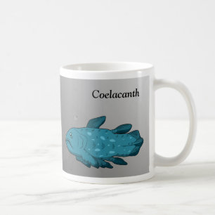 Mug Cartoon Coelacanth