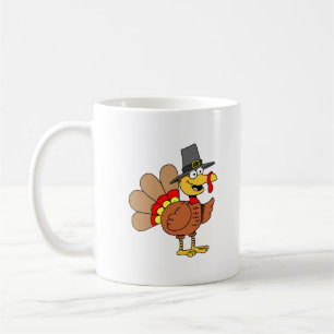 Mug Cartoon de pèlerin de Turquie mignonne