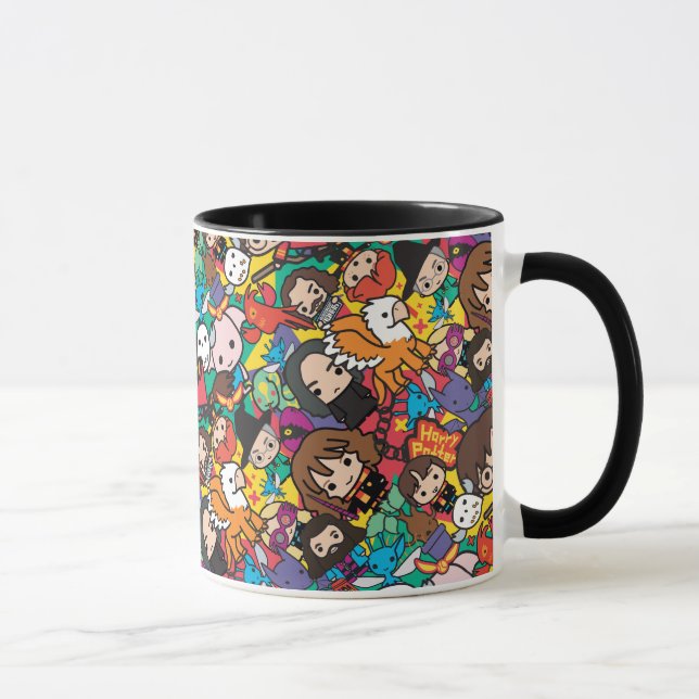 Mug Cartoon Harry Potter Caractère Toss Motif (Droite)