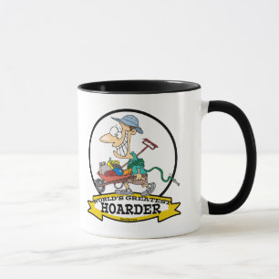 MUG CARTOON HOMME LE PLUS HAUT DU MONDE