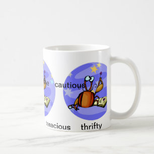 Mug Cartoon personnalisable Cancer Caractéristiques du