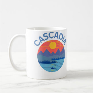 Mug Cascadia Fishing Hiking Camping