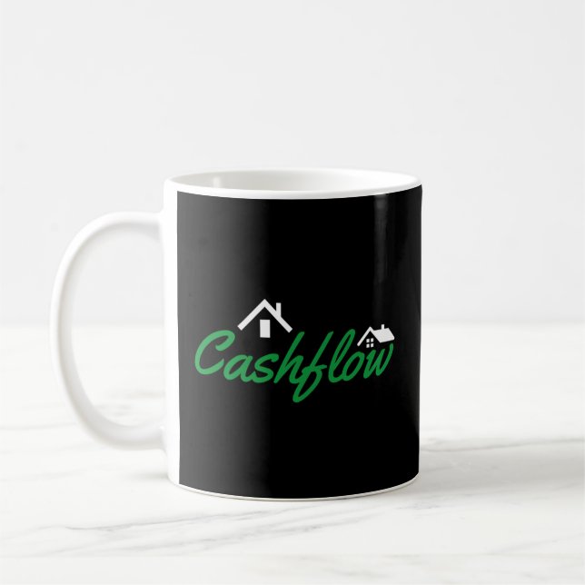 Mug Cashflow House Investisseur immobilier (Gauche)