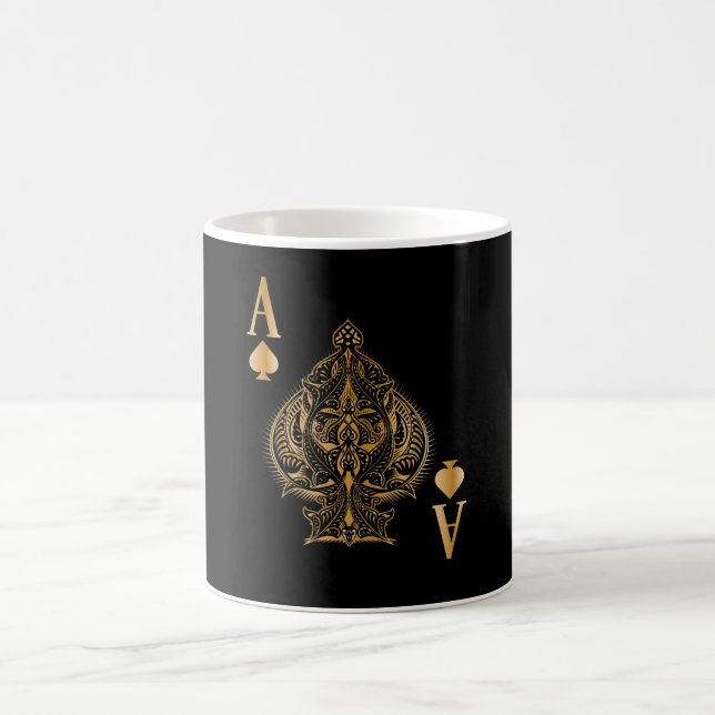 Mug Casino de Poker Ace (Centre)