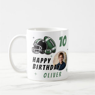 Mug Casque de ballon de football Dessin animé Photo An