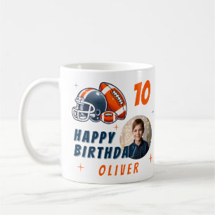 Mug Casque de ballon de football Dessin animé Photo An