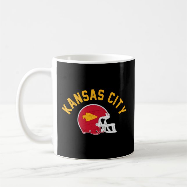 Mug Casque De Football De Kansas City Pour Femmes Touc (Gauche)
