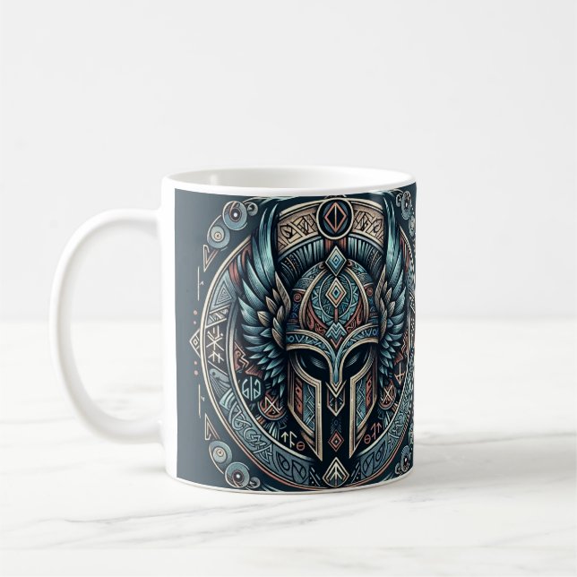 Mug Casque de la rune Mystic Viking (Gauche)