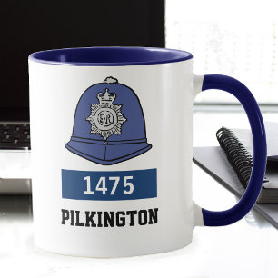 Mug Casque du gendarme de la police britannique - Ajou