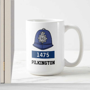 Mug Casque du gendarme de la police britannique - Ajou