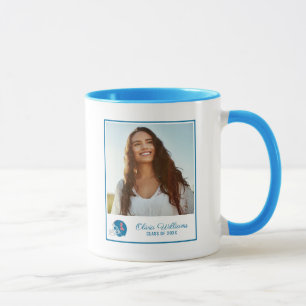 Mug Casque Ole Miss Football Bleu clair
