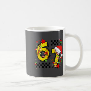 Mug Casquette de Père Noël à carreaux 67 Softball Noël