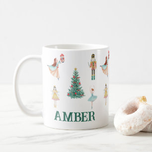 Mug Casse-noisette personnalisée & Ballerina Noël mign