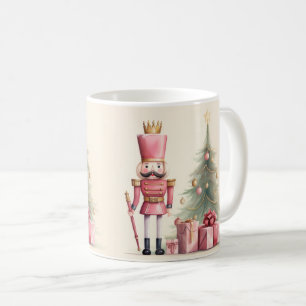 Mug Casse-noisette rose Musique de Noël