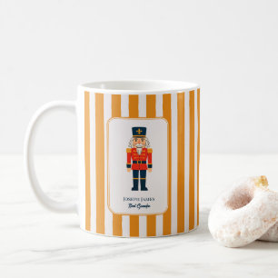 Mug Casse-noix élégant sur les rayures jaunes