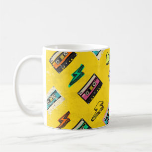Mug Cassette rétro : Design de Love Party des années 8