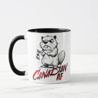 Mug Castor canadien en colère
