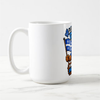 Mug Castor Québécois – Québec Indépendant – Humour Pol