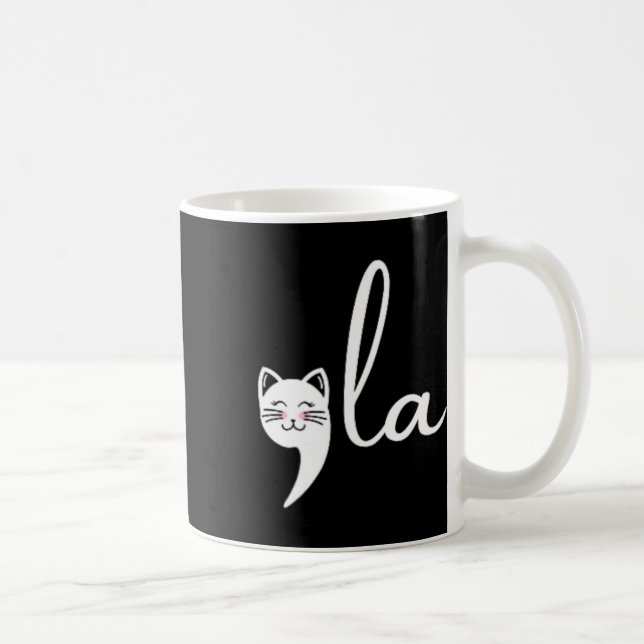 Mug Cat Comma La Kamala Harris Pour Président 2024 Ele (Droite)