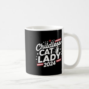 Mug Cat Lady 2024 Élections politiques amusantes Démoc