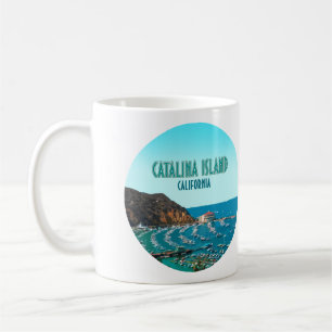 Mug Catalina Island Père Noël Catalina Californie Vint