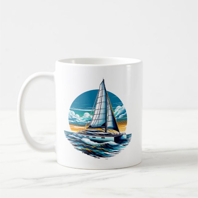 Mug Catamaran (Gauche)