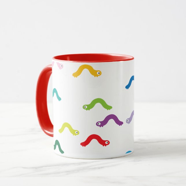Mug Caterpillar (Devant gauche)