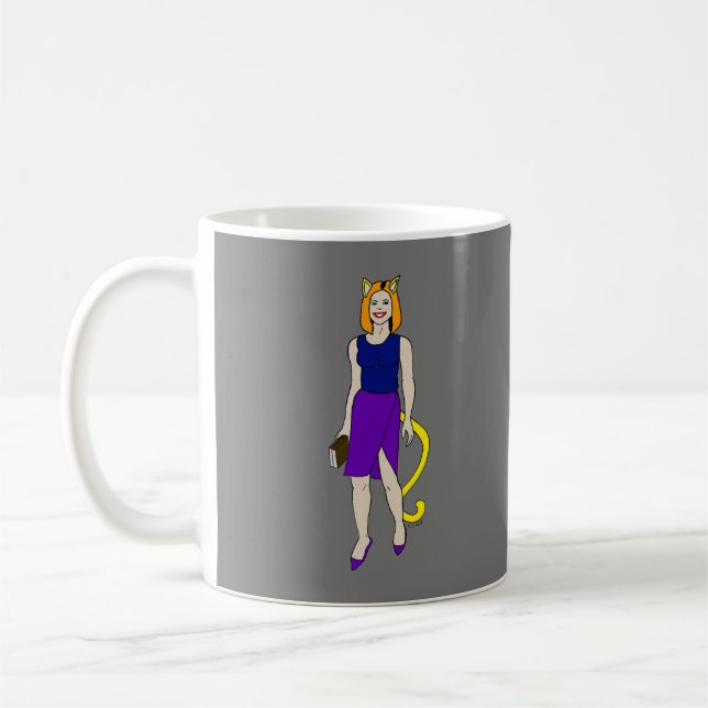 Mug catgirl (Gauche)