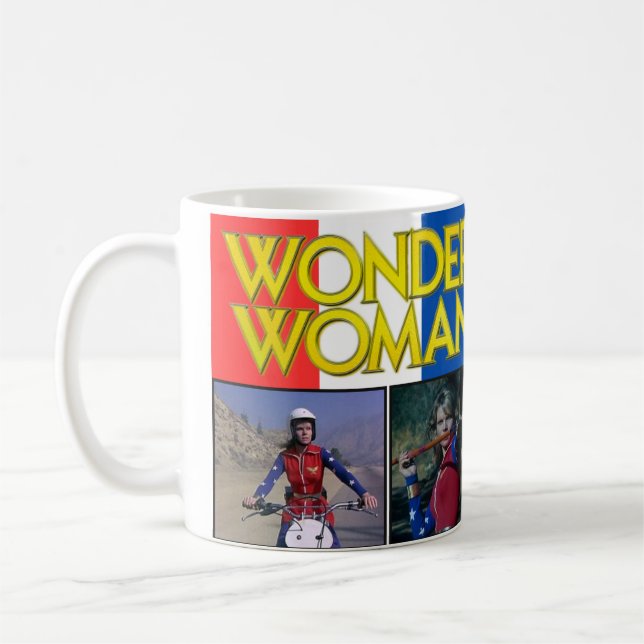 Mug Cathy Lee Crosby Wonder Woman (Gauche)