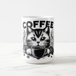 Mug Catitude Caféinée