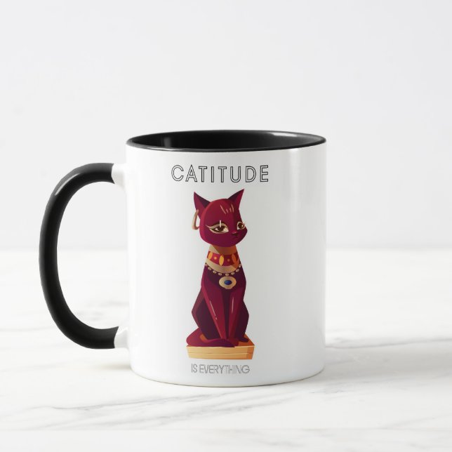 Mug CATITUDE est tout (Gauche)