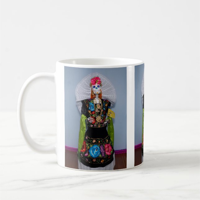 Mug Catrina Tehuana (Gauche)